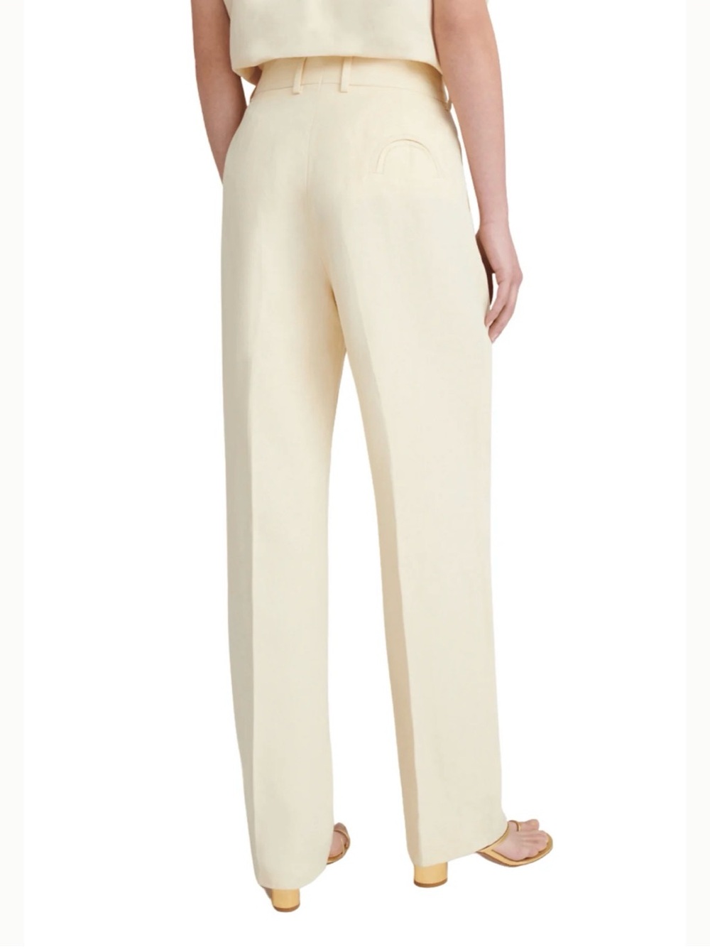 Blaze Milano Savannah Fox Pants Butter NWT - Picture 3 of 11